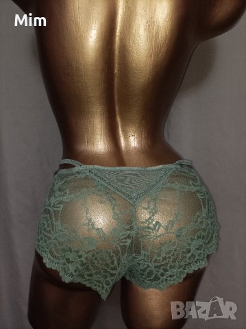 XL Тревисто зелена дантелена бикина, снимка 6 - Бельо - 36845723