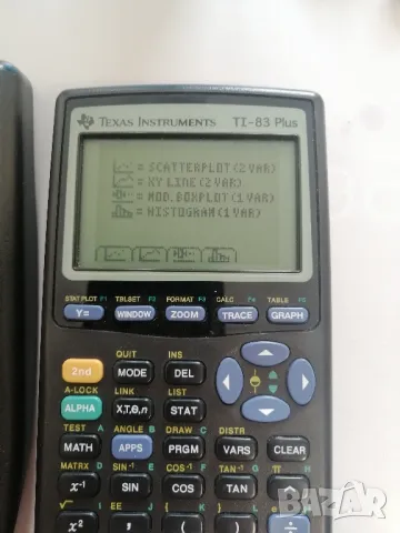 Графичен калкулатор Texas Instruments TI-83 Plus, снимка 4 - Друга електроника - 49515826