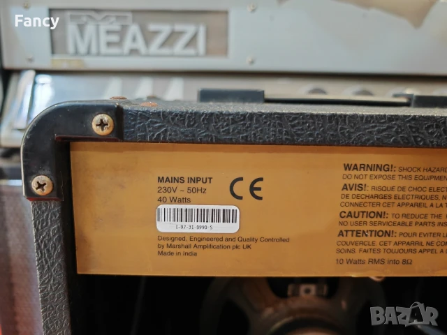 Кубе за китара Park by Marshall 10 W, снимка 10 - Китари - 50480707