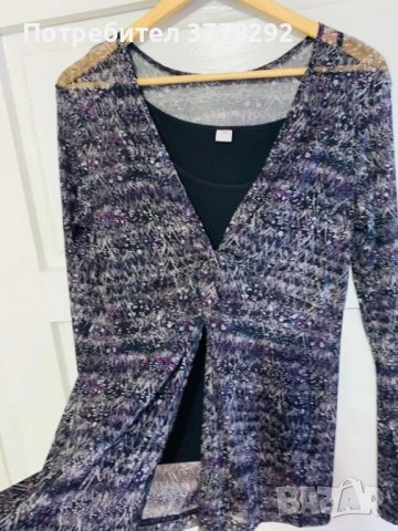 Блузи Нови, XL.1.Бяла-солей с подплата,27лв,2.Туника,25лв 3.К-кт s.Oliver,потник/ризка,15лв, снимка 7 - Комплекти - 51990233