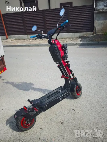 Мощна Електрическа тротинетка K-Cloud k14 10000W 72V 40Ah (140km/h), снимка 5 - Друга електроника - 50208553