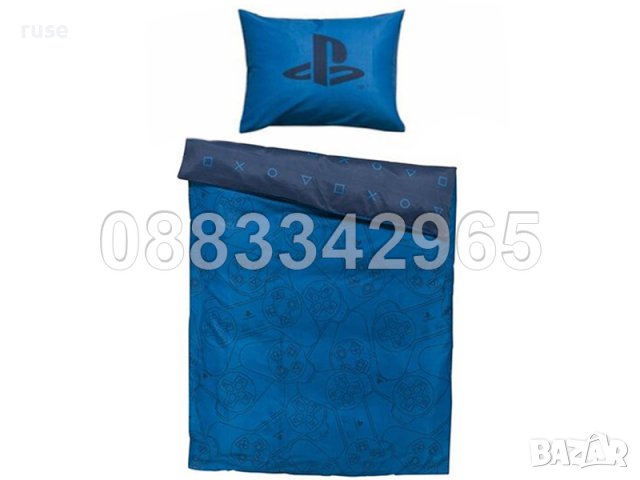 НОВИ! Спален комплект Playstation лицензиран 150х200см, снимка 2 - Спално бельо и завивки - 38217097