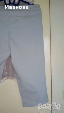Разпродажба! Бледо син летен панталон 3/4, снимка 3 - Панталони - 50700659