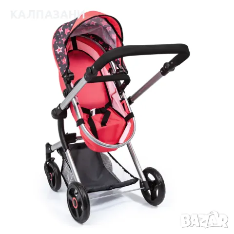 BAYER Червена трансформираща се количка за кукли NEO VARIO с чанта 18405AA, снимка 6 - Кукли - 47509812