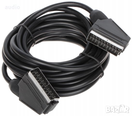 Кабел EURO/EURO-21PIN 5м., снимка 1