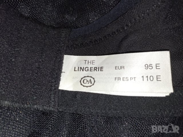 Перфектен черен сутиен за едър бюст 95-Е, снимка 7 - Бельо - 42802895