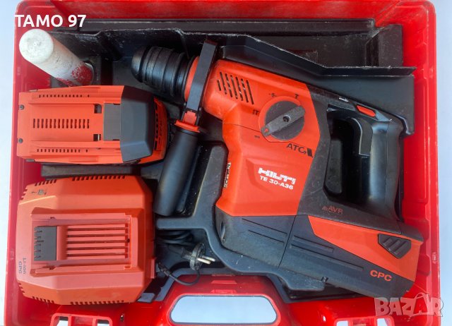 Hilti TE 30-A36 ATC - Акумулаторен перфоратор 2x36V 6.0Ah 