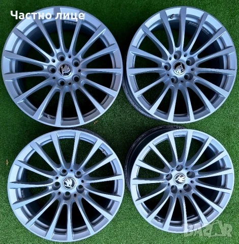 Продавам 4бр 18-ки джанти за Шкода Супърб, Кодиак, снимка 1