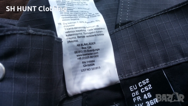 BLAKLADER 1496-1330 Service Work Trouser Размер 52 / L работен панталон W4-147, снимка 18 - Панталони - 51992041