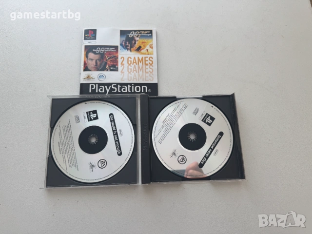 James Bond Double Pack за PS1, снимка 3 - Игри за PlayStation - 54326799