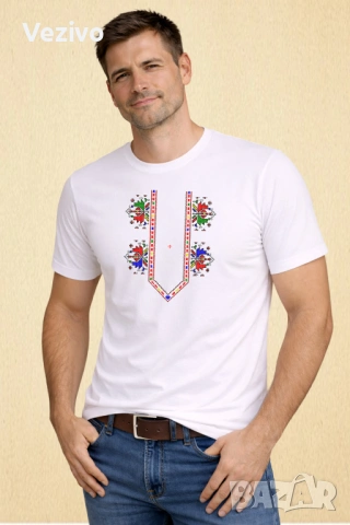 Пауново око и дървото на живота, снимка 2 - Тениски - 54077463