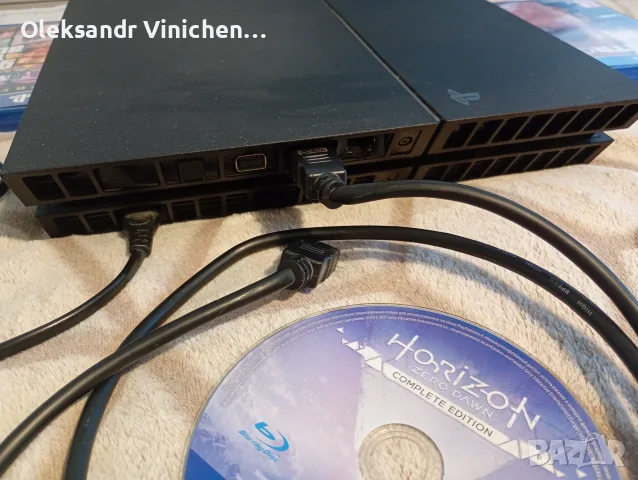 Sony PlayStation 4 (PS4)+1 контролер+5 игри(GTA V, Detroit, Horizon, Uncharted 2, Fifa), снимка 3 - PlayStation конзоли - 55798931