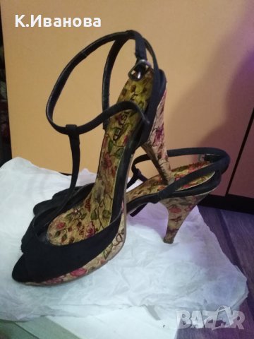 Дамски обувки тип сандали висок топ, снимка 2 - Сандали - 42273941