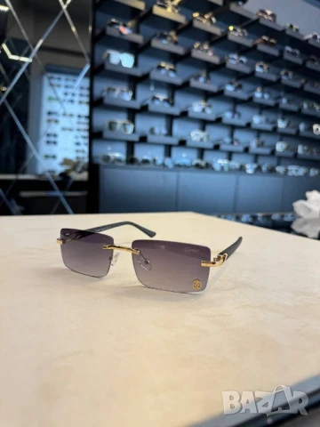 очила с черен обикновен калъф и ув защита cartier ysl saint laurent , снимка 3 - Слънчеви и диоптрични очила - 51301244