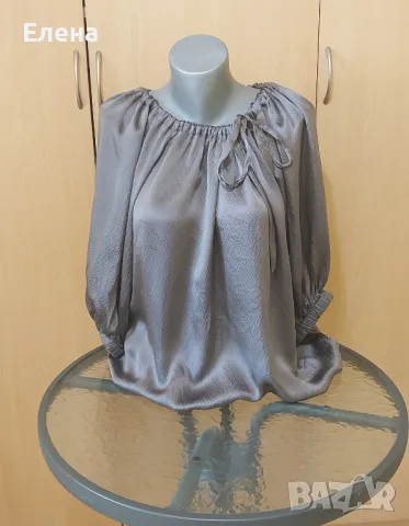 Блуза VIVA.100% коприна. размер М/S, снимка 3 - Блузи с дълъг ръкав и пуловери - 50258685