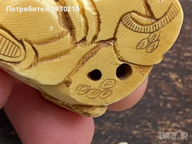 Matsuyama е майстор на нэцкэ (netsuke), традиционни японски миниатюрни резби., снимка 12 - Антикварни и старинни предмети - 49817602