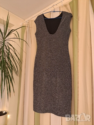 🎉 Блестяща рокля за специални поводи – H&M, размер S, снимка 4 - Рокли - 52058591