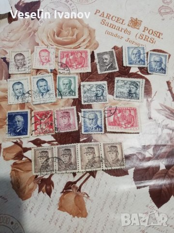 20 броя пощенски марки Чехословакия