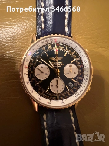 Золотые часовник  BREITLING, снимка 2 - Мъжки - 54193151