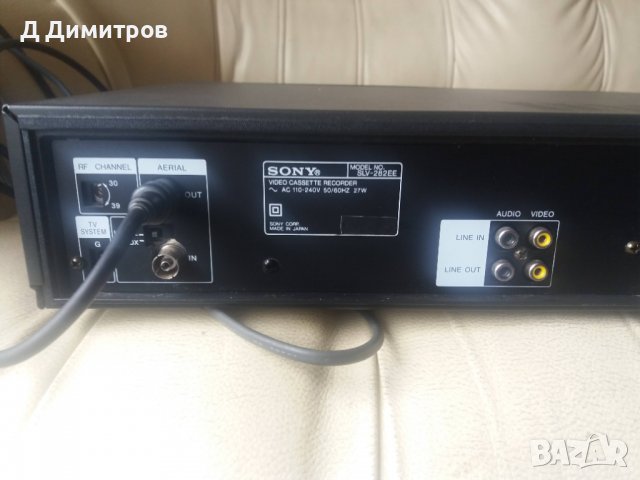 Видео VHS SONY SLV-282EE , снимка 8 - Плейъри, домашно кино, прожектори - 39837240