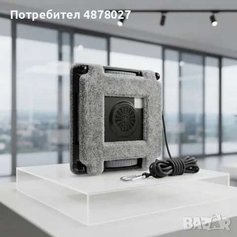 Робот за почистване на прозорци MDHL MD-M83 – Автоматично измиване с 5600Pa засмукване, снимка 4 - Кухненски роботи - 56061390