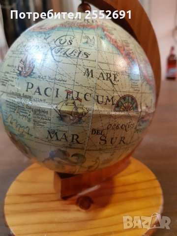 Глобус, снимка 7 - Антикварни и старинни предмети - 31457420