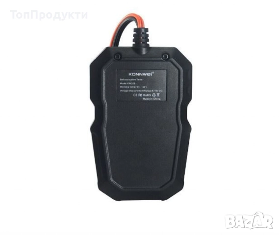 Тестер за автомобилен акумулатор KW210, снимка 5 - Аксесоари и консумативи - 52964410