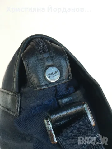 Винтидж чанта Армани, Armani Collezione, , снимка 9 - Чанти - 56331805