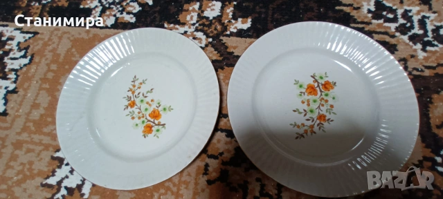 порцеланови чинии - ретро