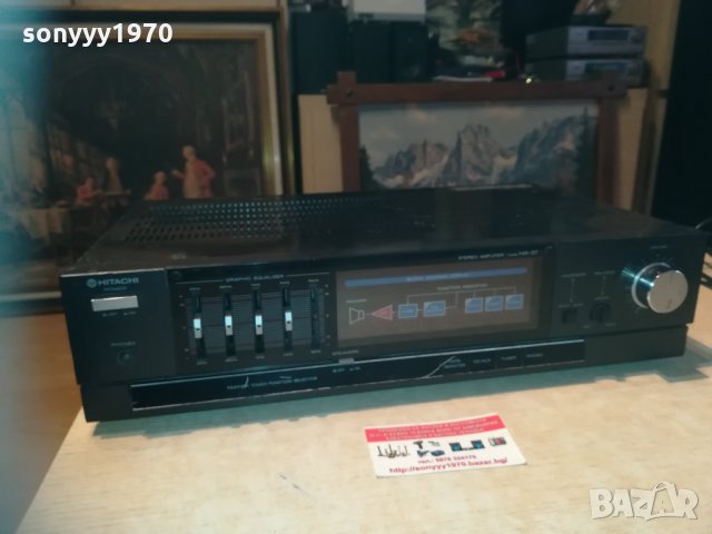 hitachi ha-37 amplifier-made in japan 1603211838, снимка 8 - Ресийвъри, усилватели, смесителни пултове - 32186748