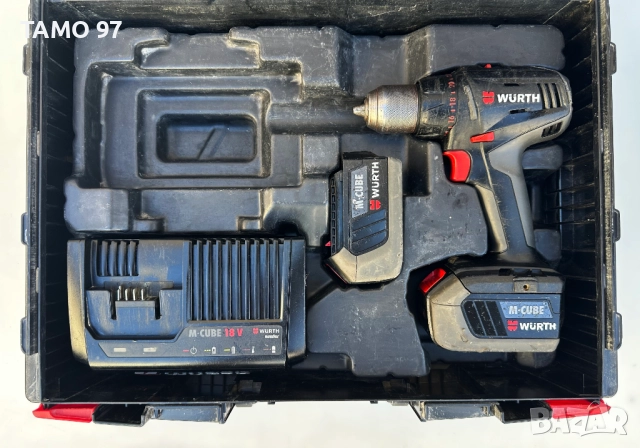 Wurth ABS 18 Compact - Безчетков акумулаторен винтоверт 2х18V 4.0Ah, снимка 2 - Винтоверти - 51777267