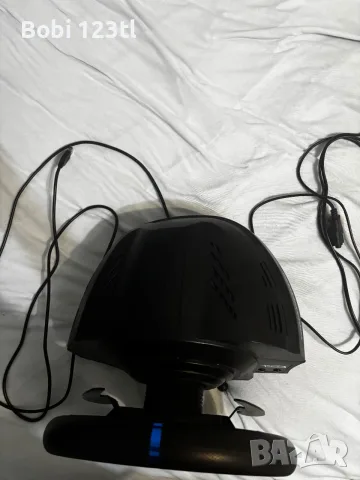 Thrustmaster T300 RS GT + педали, почти нов, в гаранция. Закупен на 10.06.2026, снимка 2 - Джойстици и геймпадове - 56087141