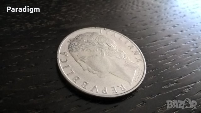 Монета - Италия - 100 лири | 1974г., снимка 2 - Нумизматика и бонистика - 31285723