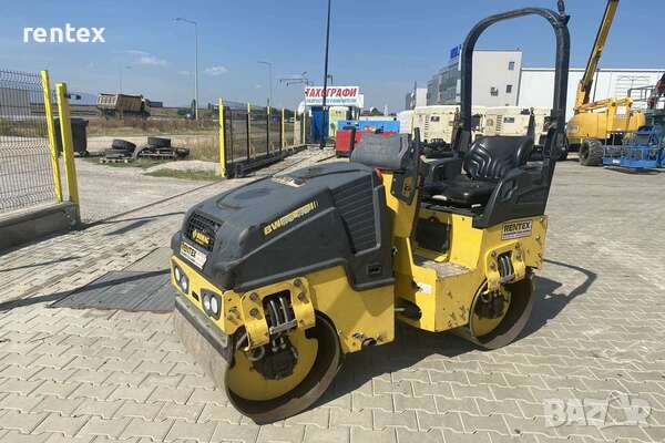 Двубандажен валяк 1500кг Bomag BW80AD-5 ПОД НАЕМ, снимка 2 - Индустриална техника - 39073073