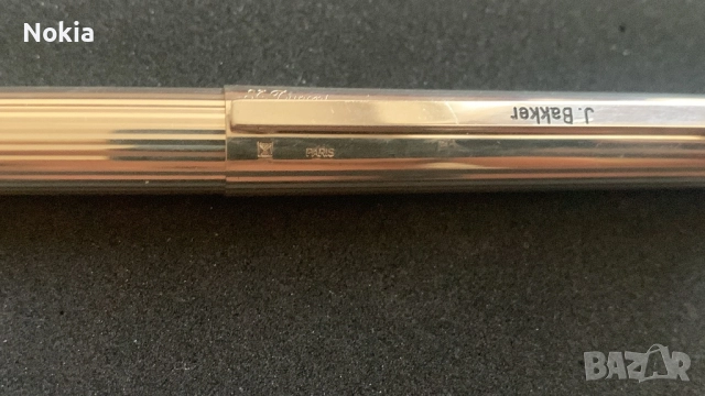 Писалка S.T. Dupont Classique – 18-каратово злато – с оригинална кутия, снимка 3 - Колекции - 52511526