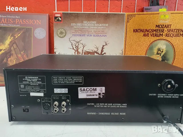Дек PIONEER CT-F600, снимка 6 - Декове - 56517074