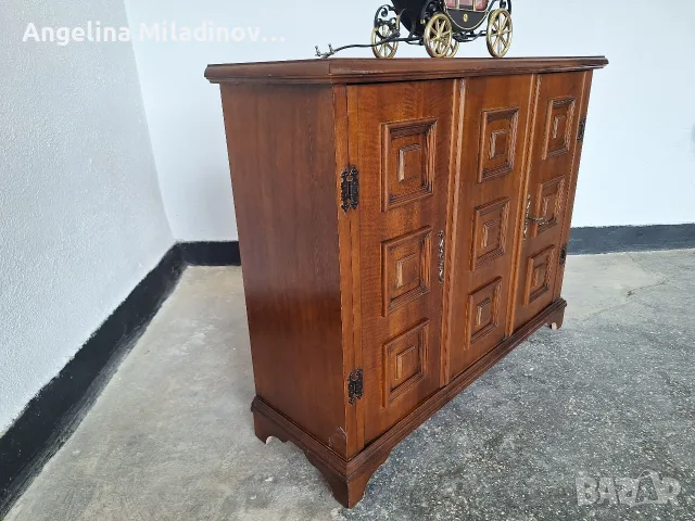 Комод, скрин, бюфет, шкаф орех, снимка 3 - Шкафове - 56273351