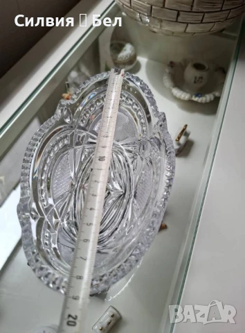 Ретро кристална купа , снимка 10 - Аксесоари за кухня - 50867456