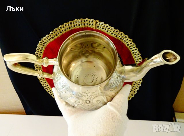Старинен марокански чайник,кана,маркиран. , снимка 8 - Антикварни и старинни предмети - 37996850
