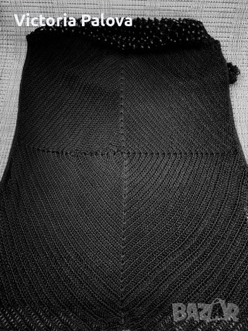 Супер красив потник със стъклени мъниста, снимка 3 - Потници - 37599540