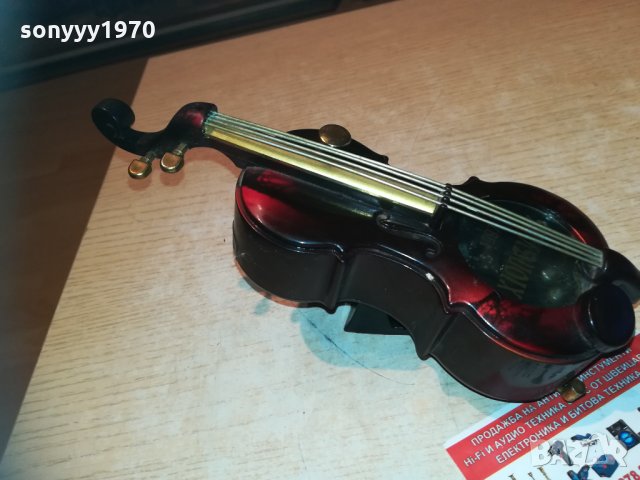 контрабас 20см-запалка с музикална кутия 2202212002, снимка 7 - Колекции - 31915833