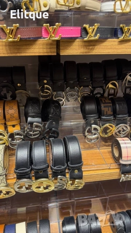 колани от естествена кожа в кутия celine Louis Vuitton Christian Dior Tommy Hilfiger , снимка 8 - Колани - 52907831