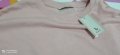 Нова Дамска Блуза с  лека вата в прасковено размер Л ХЛ, снимка 4