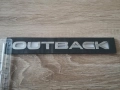 Subaru Outback емблема сребрист гланц, снимка 3