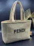 Givenchy👜Christian Dior👜Fendi Дамска Бежова Плетена Плажна Чанта Код E20, снимка 6