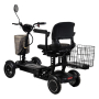 Инвалидна сгъваема четириколка MaxMotors 750W - black, снимка 1 - Инвалидни колички - 44659861
