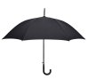 Чадър за дъжд бастун автоматичен черен 86,5 см, снимка 2