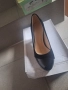 нови обувки Мегияс велур и лак на висок ток, снимка 1