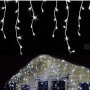 LED лампички за коледна украса-3 метра,цвят бяло/LED завеса-3 метра, снимка 1