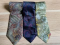 Италиански копринени вратовръзки с орнаменти 1, снимка 2